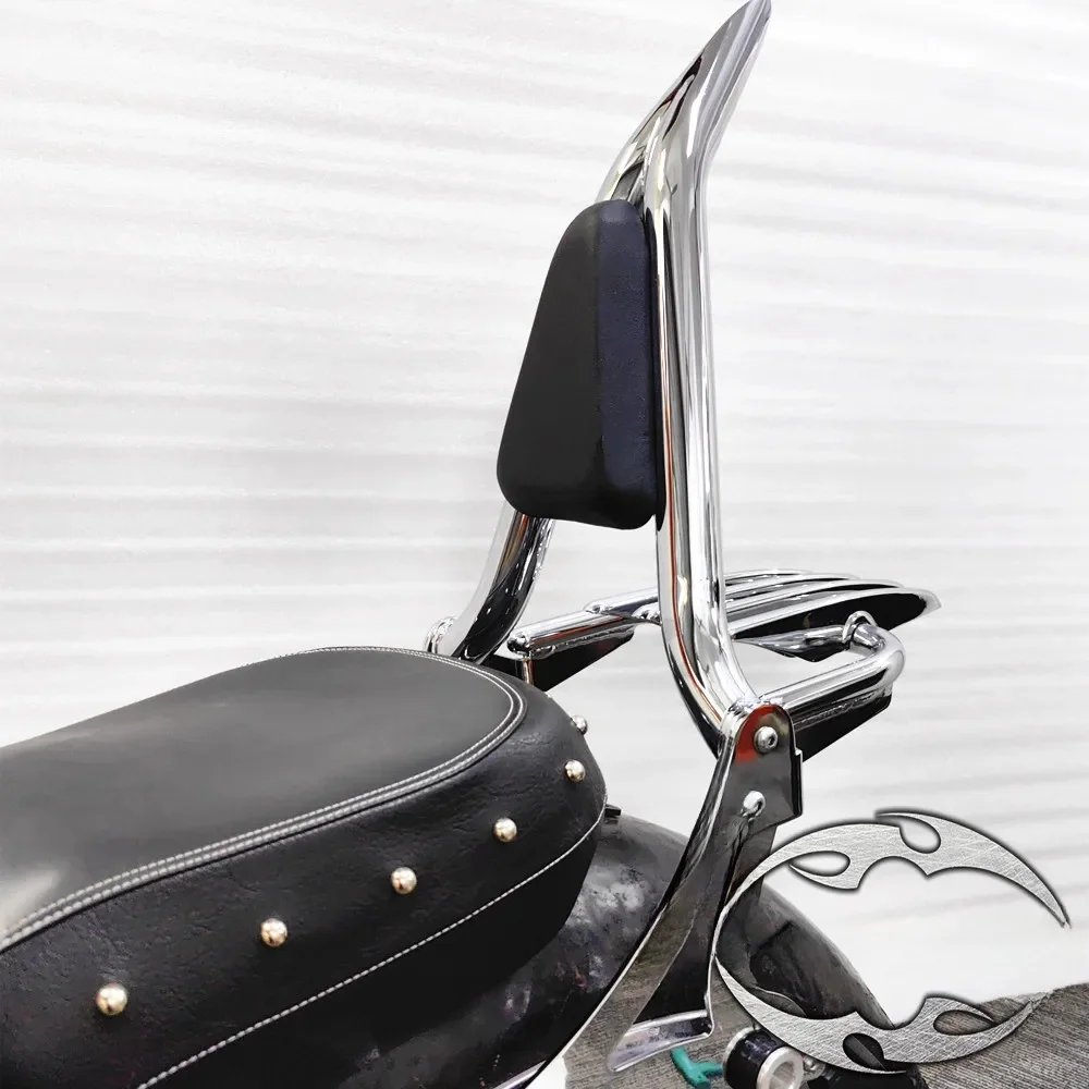 Bagażnik na oparcie pasażera Sissy Bar dla Indian Chief Dark Horse Springfield Vintage Classic Challenger Chieftain 14up — zdjęcie 2