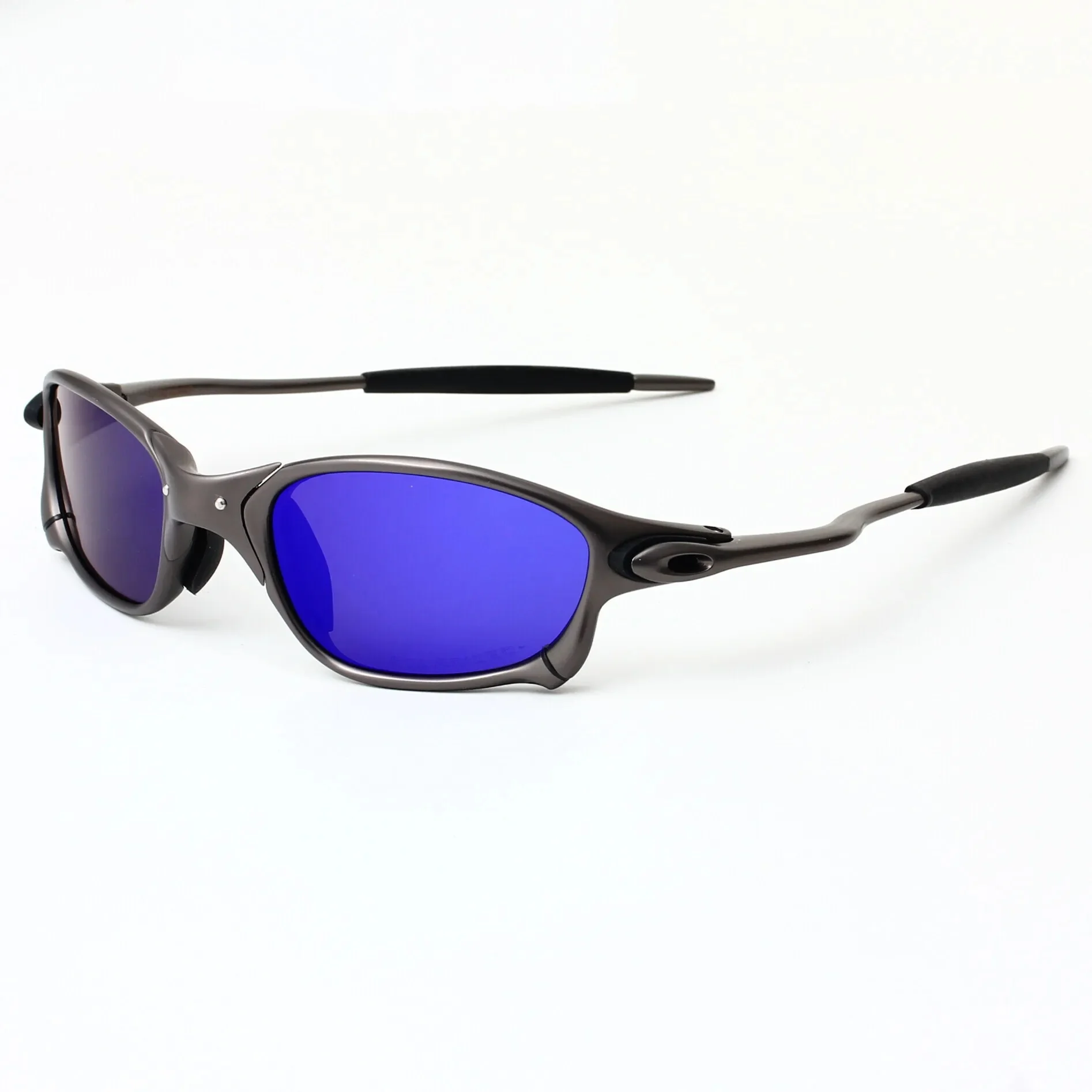 AliExpress Golden frame polarized sunglasses X metal future technology style outdoor sports cycling sunglasses Juliet 2