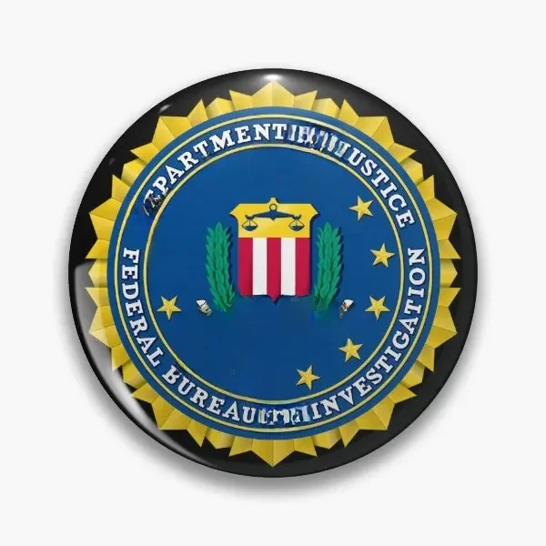 Badge emblème Fbi, broche à bouton souple de haute qualité, Badge créatif, décor de dessin animé, broche de collier, épingle à revers pour amoureux de la mode pour femmes mignonnes