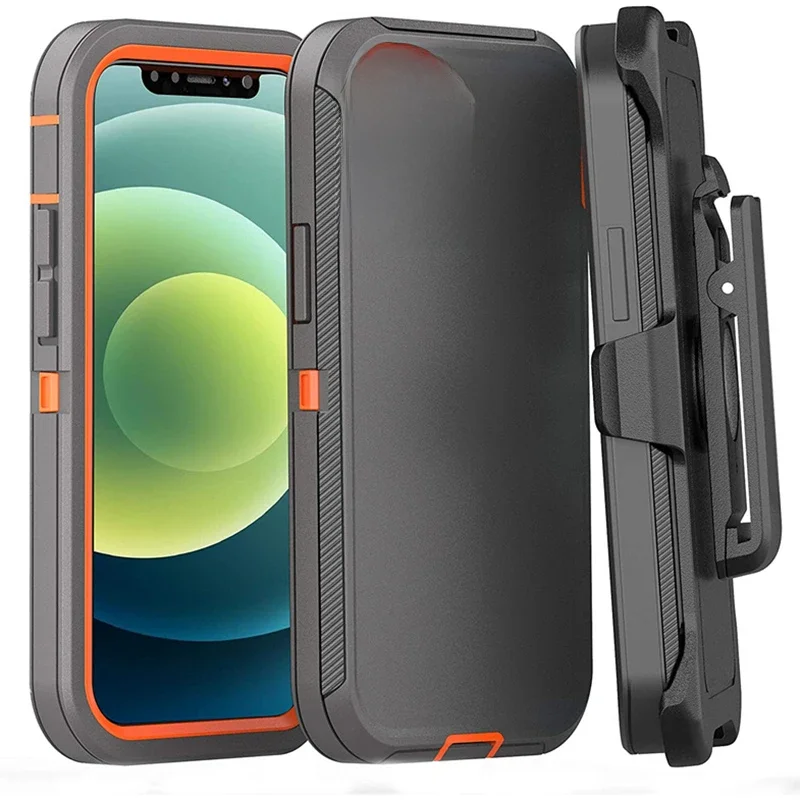 Etui Defender do iPhone'a 16 12 11 13 14 15 Pro Max Plus Ciężkie, wstrząsoodporne etui do iPhone'a X XS Max XR 6 6S 7 8 Plus Cover Shell — zdjęcie produktu 7