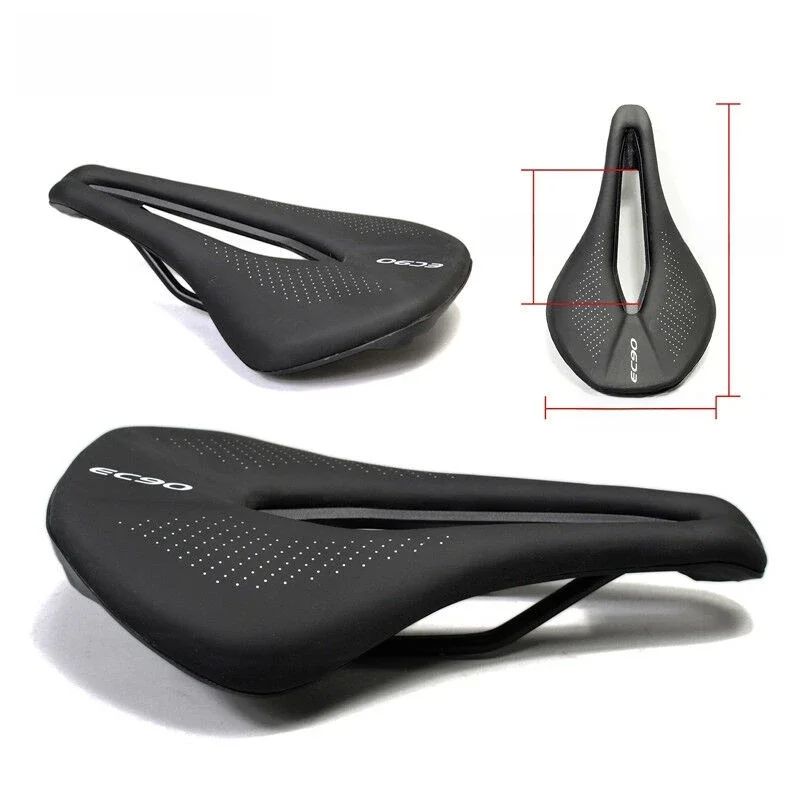 AliExpress NONE EC90 Bicycle Seat Mtb Road Bike Saddle PU Ultralight Breathable Comfortable Cushion Racing Saddles Parts Components 240x143mm