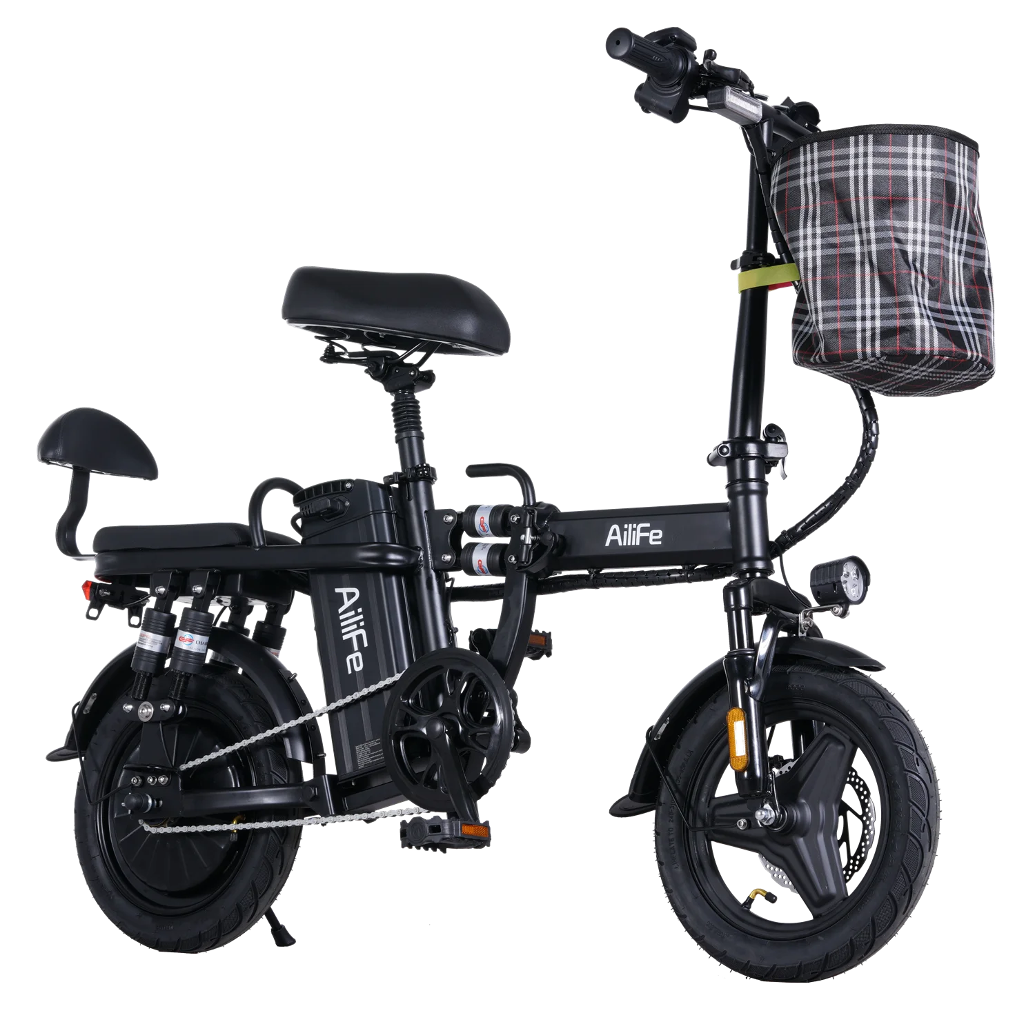 Bicicleta eléctrica plegable para adultos, bicicleta eléctrica plegable de 20MPH, 48V, 20Ah, bicicleta eléctrica plegable para ir al trabajo con batería extraíble