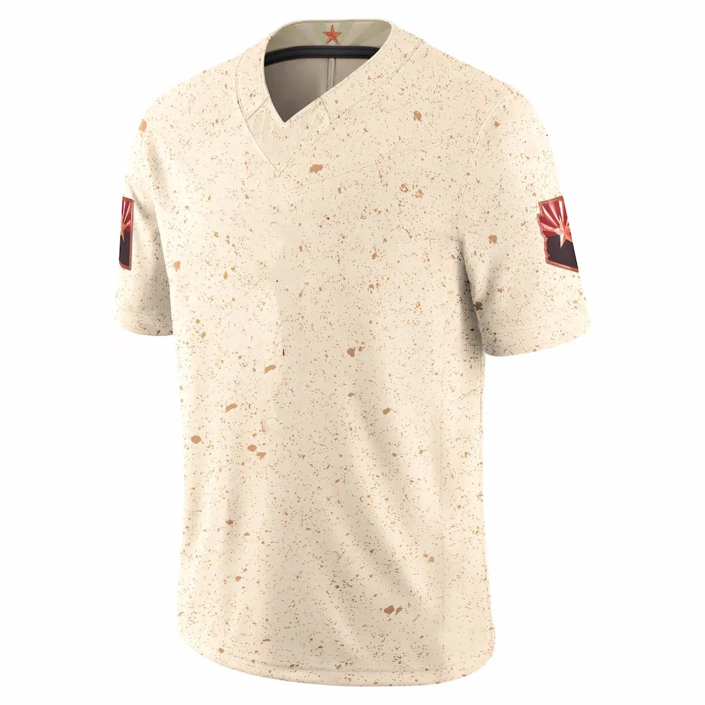 

Изготовленная на заказ футбольная ограниченная прошитая майка 2025, рубашка Murray Natural Trey McBride Pat Tillman Conner Baker Harrison Jr