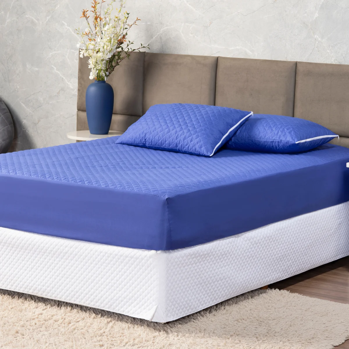 Mattress Waterproof Protector (Single-Pattern-Queen-King) -Mattress Cover-Miscellaneous Colors