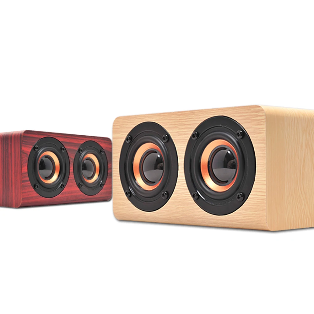 Wireless Bluetooth sound wood speaker (home interior/emotional camping/housework/Portable)