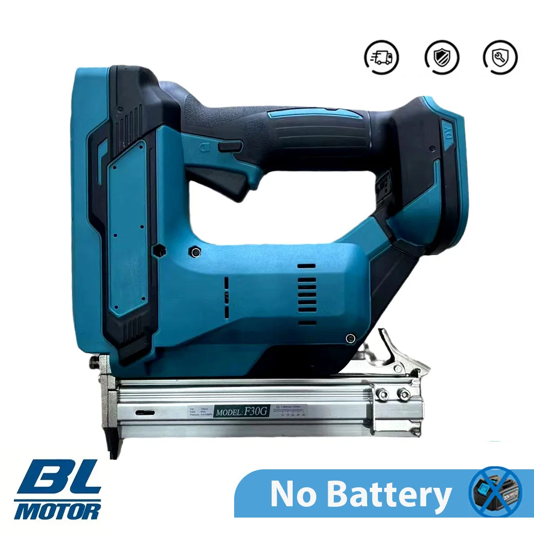Draadloze elektrische nagelpistool F30 F25 F20 F15 F10 nietpistool nagelapparaat houtbewerking draadloze elektrische gereedschappen voor Makita 18V accu - afbeelding 1