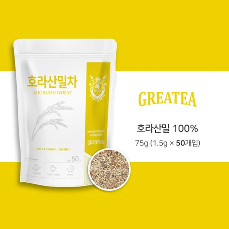 Greatea 그래이티 카무트 호라산밀 차 50티백