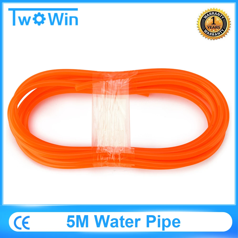 

5m Spindle Water Cooling Pipe 6x8 mm For Water Pump CNC Water Cooled Spindle Motor Connected