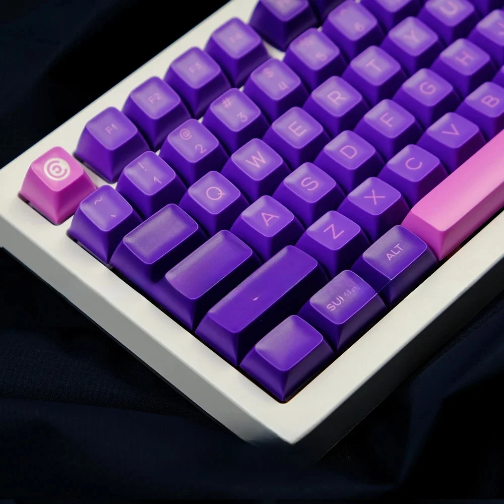 KBDiy 160-klawisz SA Profile PBT GMKFans Inazuma Keycaps do klawiatur mechanicznych Keycap ISO MX DIY Custom Double Shot dla GMK67 — zdjęcie produktu 7