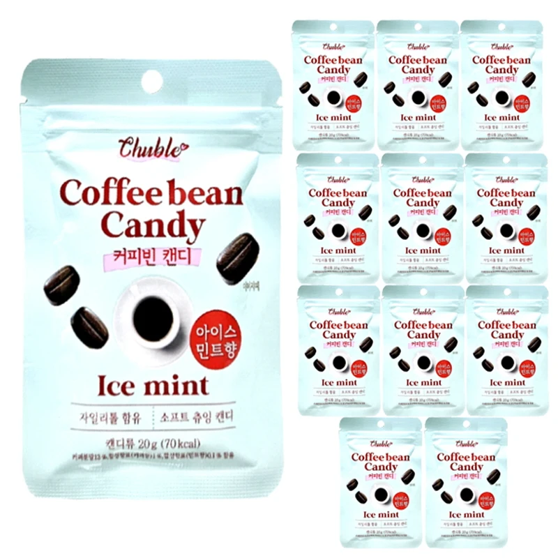 Chewable Coffee Empty Coffee Beans Candy Iscmint 20g x 12 Mice