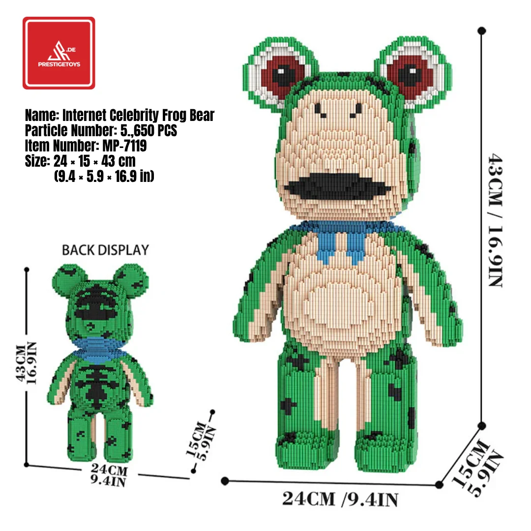 43 cm half-gedissekte anatomische berenfiguur - modern abstract kunstwerk met vloeibaar patroon, esthetische woonkamerdecoratie, premium model in doos (verzonden vanuit Duitsland)