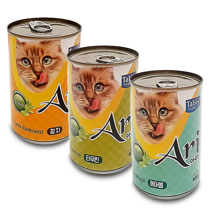 علبة تونة Tabby-Ari ، وجبة خفيفة للقطط ، وجبة خفيفة ، تونة g x 12e