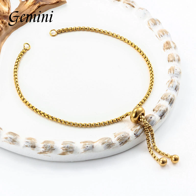 

Stainless Steel Adjustable Boho Bracelets Chains Connectors Fashion Clasps Accessories Findings for DIY Bracelet Jewelry Making