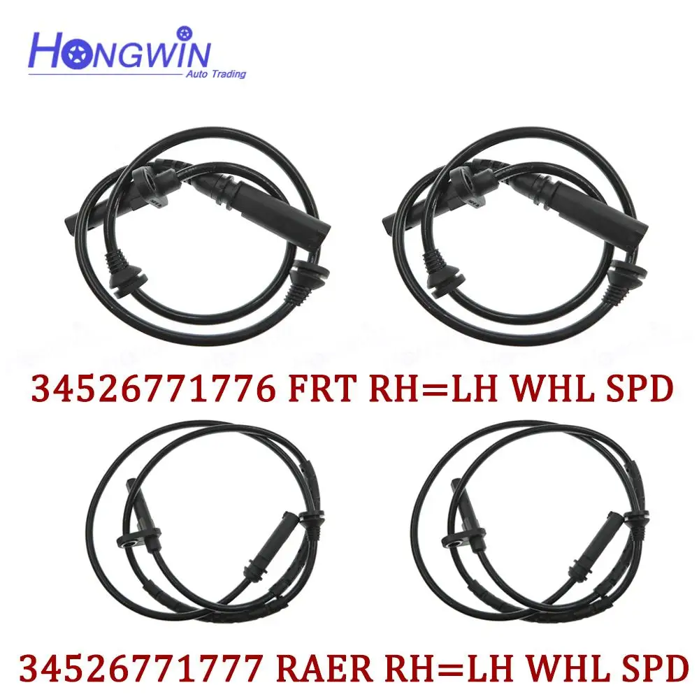 

New Front Rear Left Right ABS Speed Sensor For BMW X5 E70 F15 F85 X6 E71 E72 F16 F86 35i 40i 50i 28i OE# 34526771776 34526771777