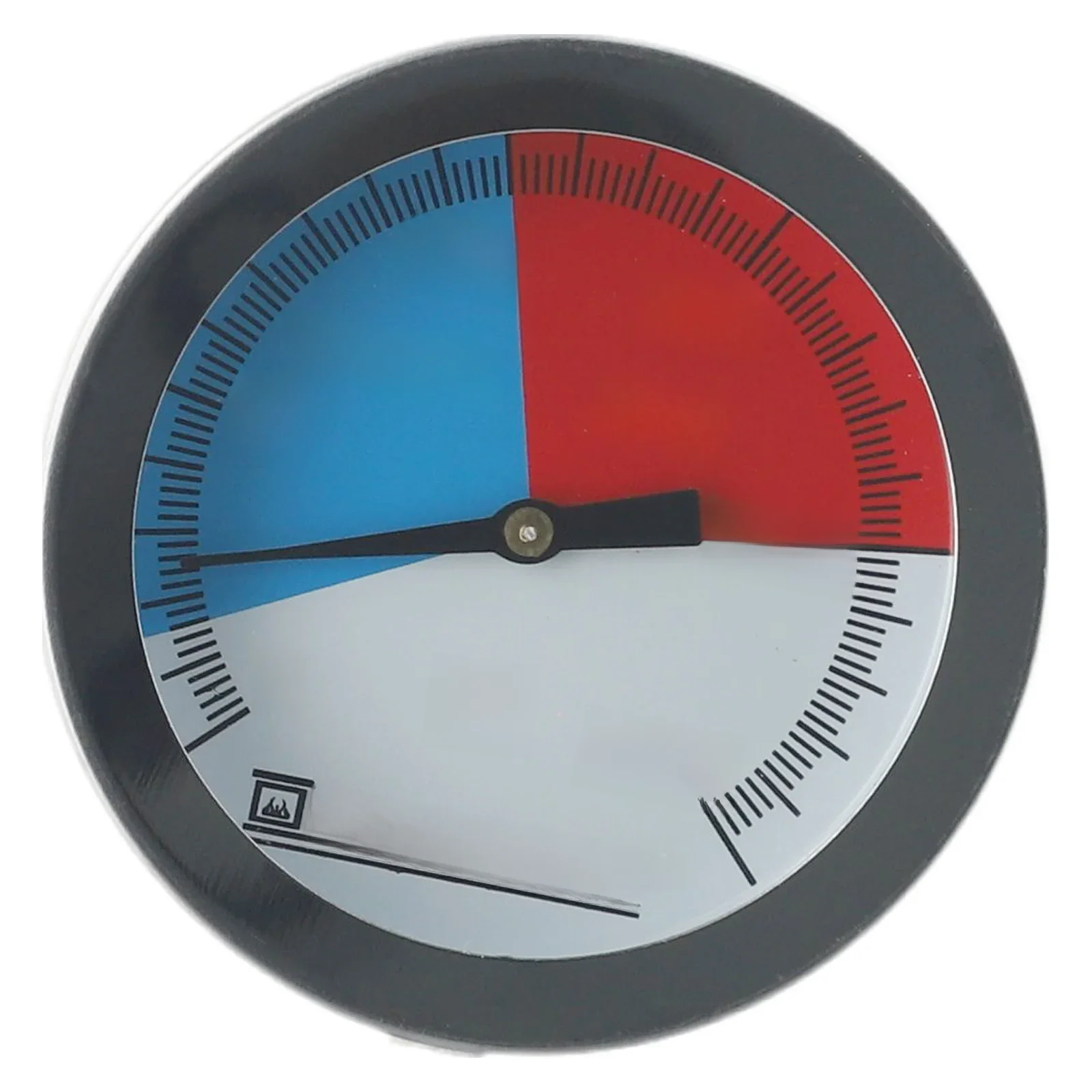 Therye.com-Barbecue en acier inoxydable, outil de mesure de la température de la pièce de fumée, accessoires de camping en plein air, 1PC