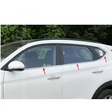 

for Hyundai Tucson Chrome Window Trim 2015 2016 2017 2018 2019 2020 and 6 pcs Car Accessories Special Chrome Accessory