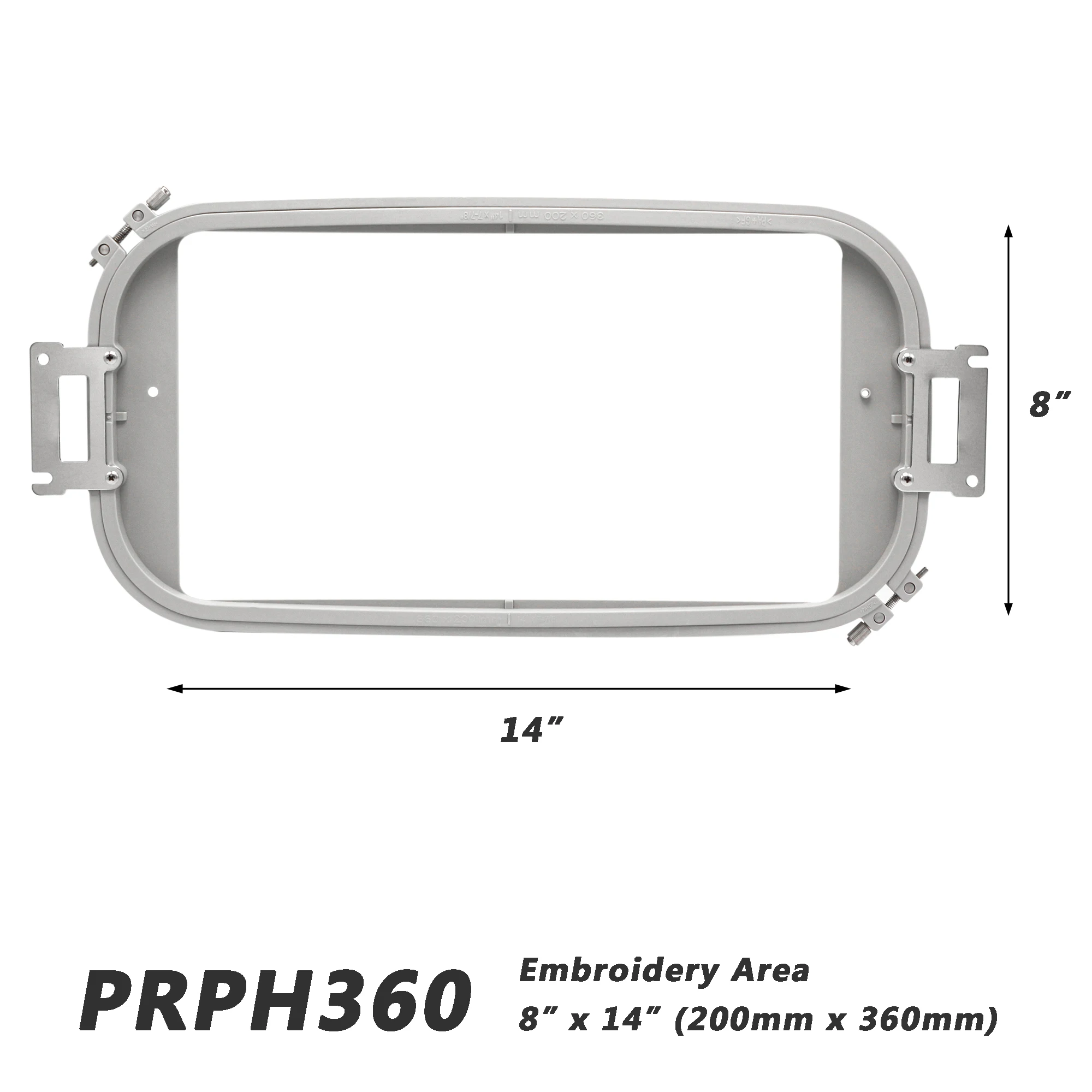 

Sewtalent Embroidery Hoop for Brother Machine PR1000 PR1000E PR1050X Embroidery Frame PRPH360