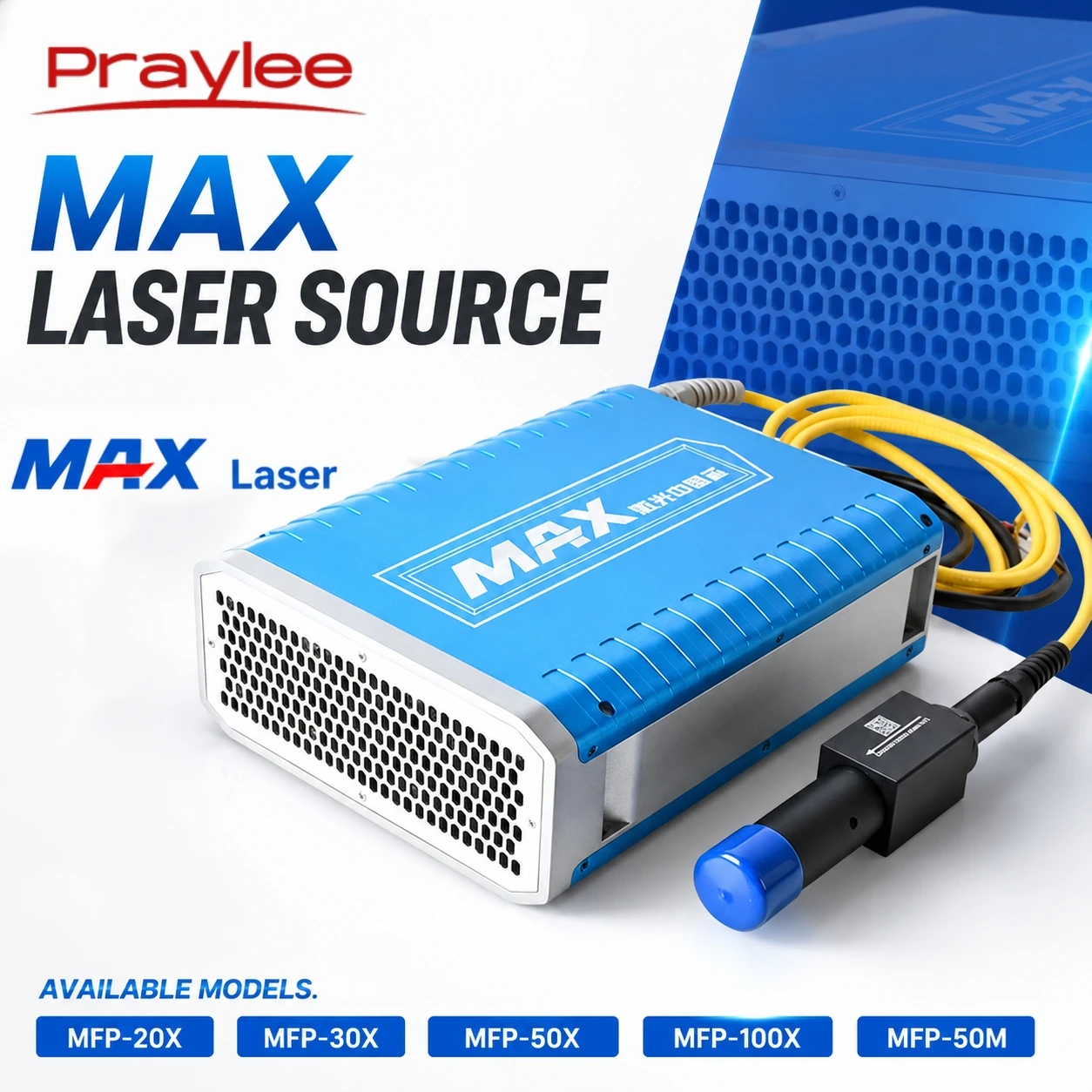 MAX Original Fiber Laser Source MFP-20X MFP-30X MFP-50X MFP-100X MFP-50M for Laser Marking Machine