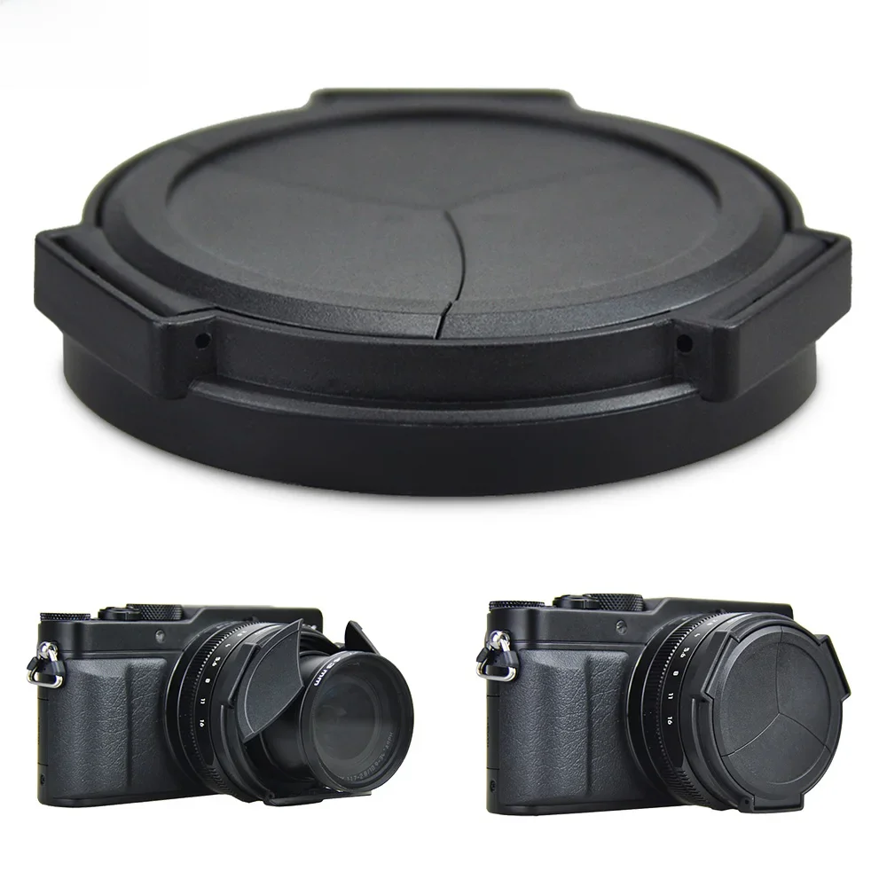 JJC DMW-LFAC1 Automatyczna osłona obiektywu do LEICA D-Lux8 D-LUX 7 D-LUX (typ 109) Panasonic LUMIX DMC-LX100 DMC-LX100II DC-LX100M2 — zdjęcie 2