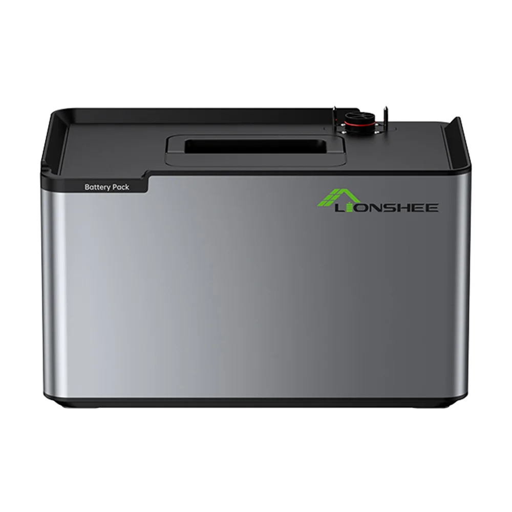 Batterie LiFePO₄ LIONSHEE LS-L1024 1024Wh, étanche IP65, extensible jusqu'à 6 unités, Plug & Play, station d'énergie pour balcon, batterie solaire hors réseau, alimentation de secours domestique pour systèmes solaires de balcon