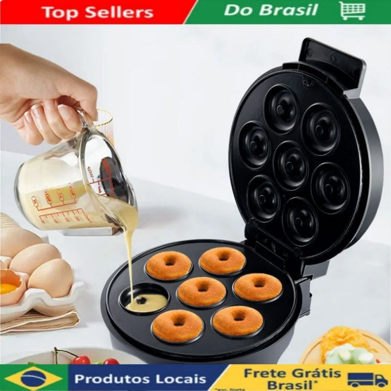 Máquina de Fazer Donuts Rosquinhas Confeitaria Culinária / Voltagem 110V