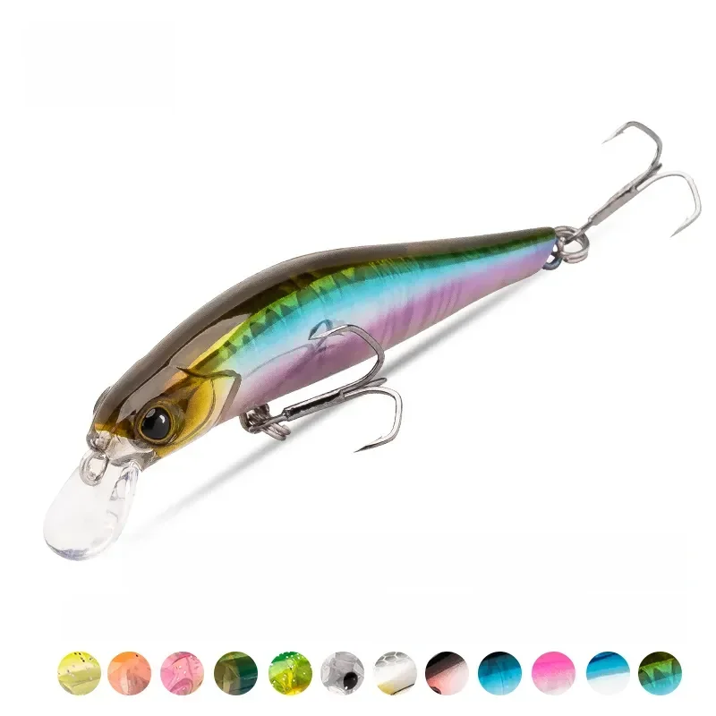 Kingdom Sinking Minnow Bait 60 80 95 105mm Wibrująca tonąca przynęta Jerkbait Swimbait Magnet Trasnfer Long Casting Hard Fishing Lure — zdjęcie 2