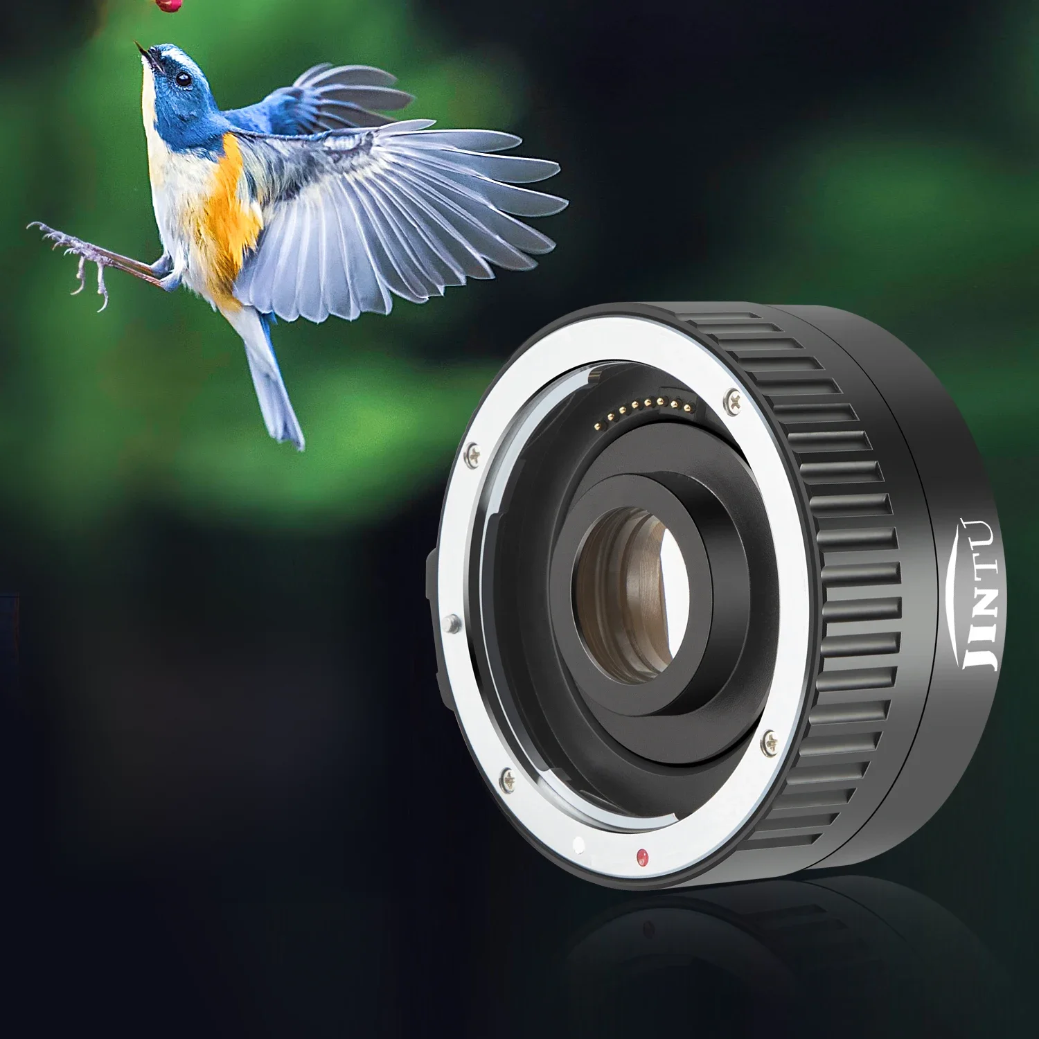 Objectif téléconvertisseur JINTU AF & MF C-AF 2X pour objectifs Canon EOS EF 200mm 300mm 400mm 500mm 600mm 70-200mm 1000mm