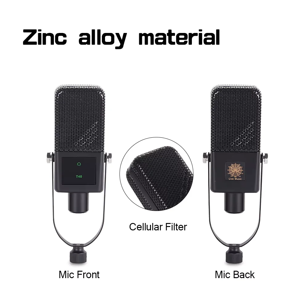 CM200 PC 콘덴서 마이크 3.5mm 잭 플러그 앤 플레이 미니 삼각대 스탠드 포함 라이브 방송/휴대폰용 사운드 녹음