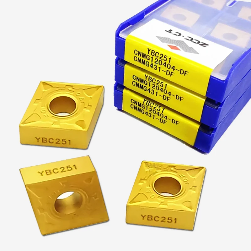 ZCCCT CNMG090304 ZCC CNMG 090304 ZCC.CT CNMG090308 CNMG 090308 SF EF PM تحول كربيد إدراج مخرطة CNC شفرات القاطع بت
