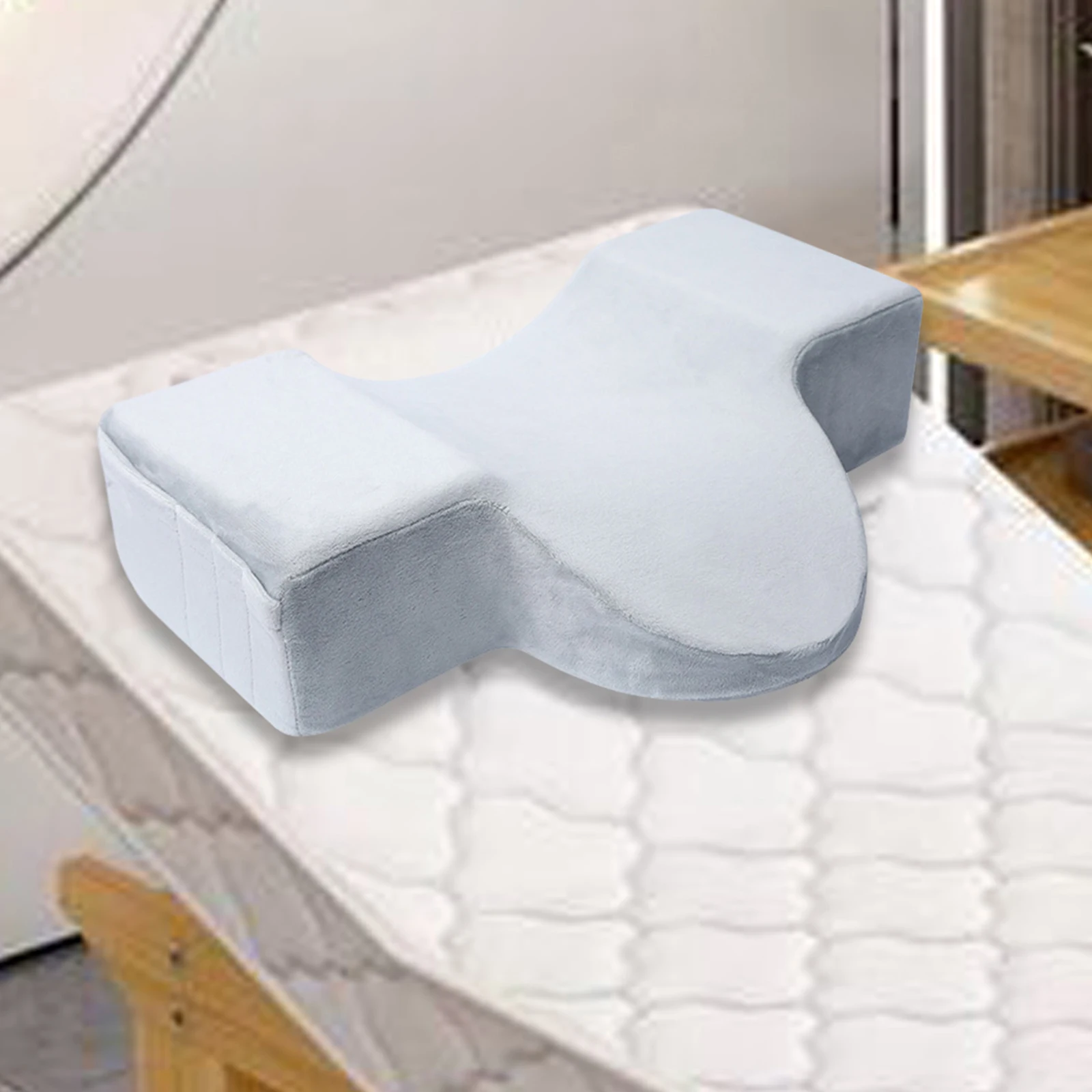 메이크업 접목 속눈썹 그루브 베개 U 모양 전문 미용 목 지원 쿠션 메모리 폼 뷰티 살롱 홈