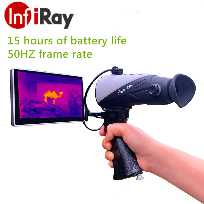 Hunting Thermal Imager InfiRay E3N Handheld Monocular Infrared Camera Jungle Wild Boar Wolf Rabbit Outdoor NIght Observation