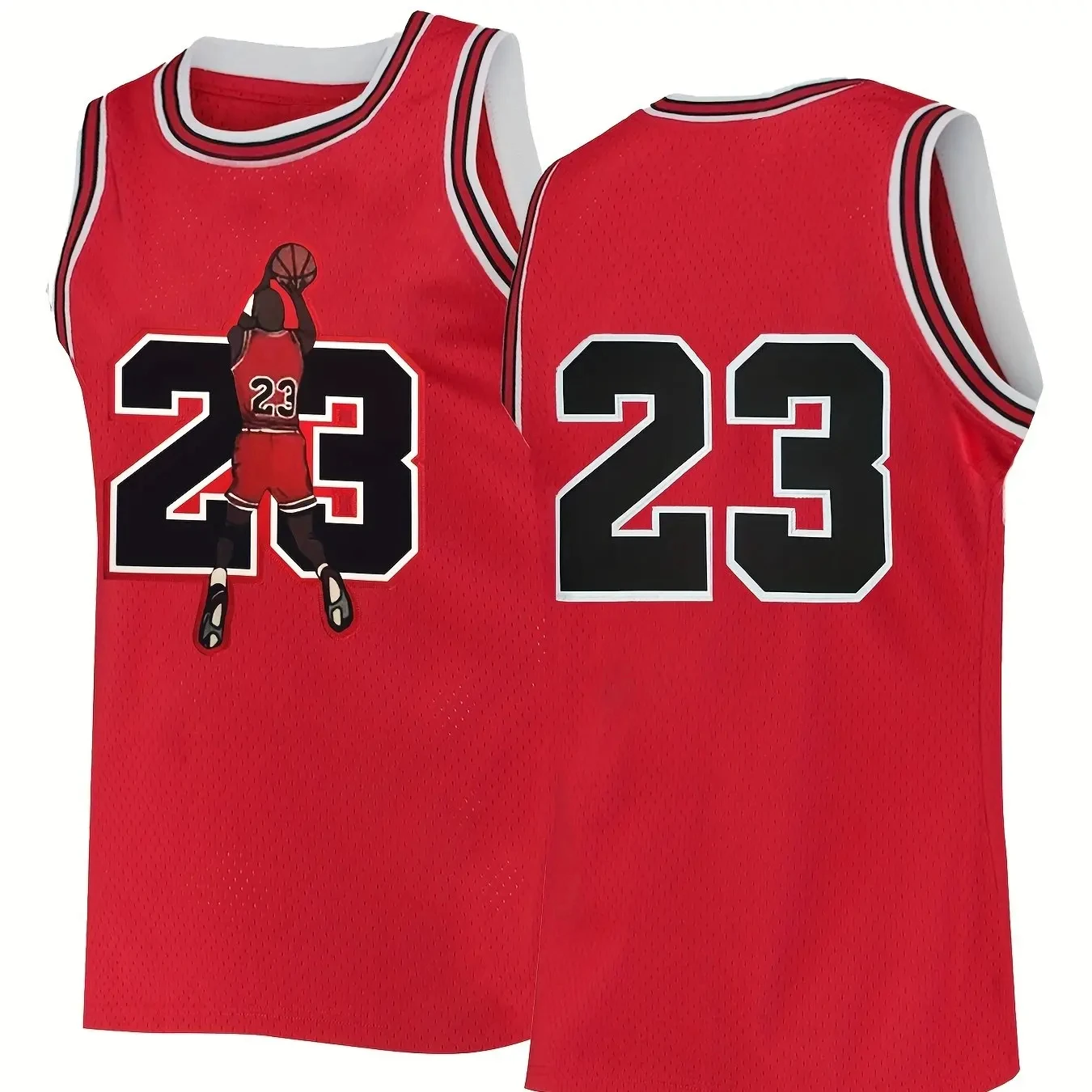 Letnia kamizelka dziecięca Koszulka do koszykówki dla dorosłych Tank Kobe 24 Jordan 23 James 23 Kamizelka Topy sportowe Chłopcy T-Shirt letnia