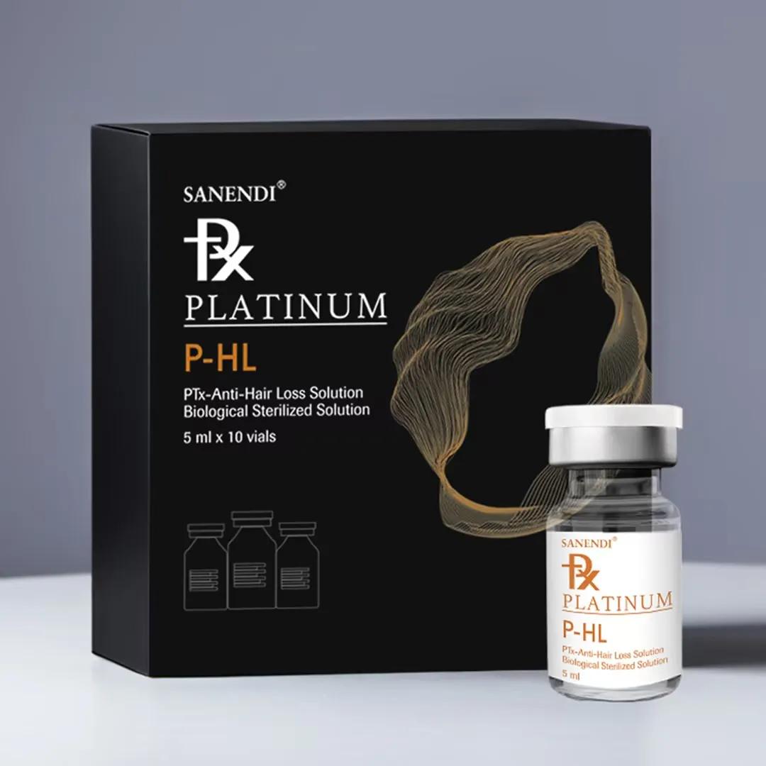 Korean Hyaluronic Acid Serum Hair Care Serum P-HL Ptx Peptide Essence Dr.Pen Booster Solution Skin Hydrating 5MLx10Vials