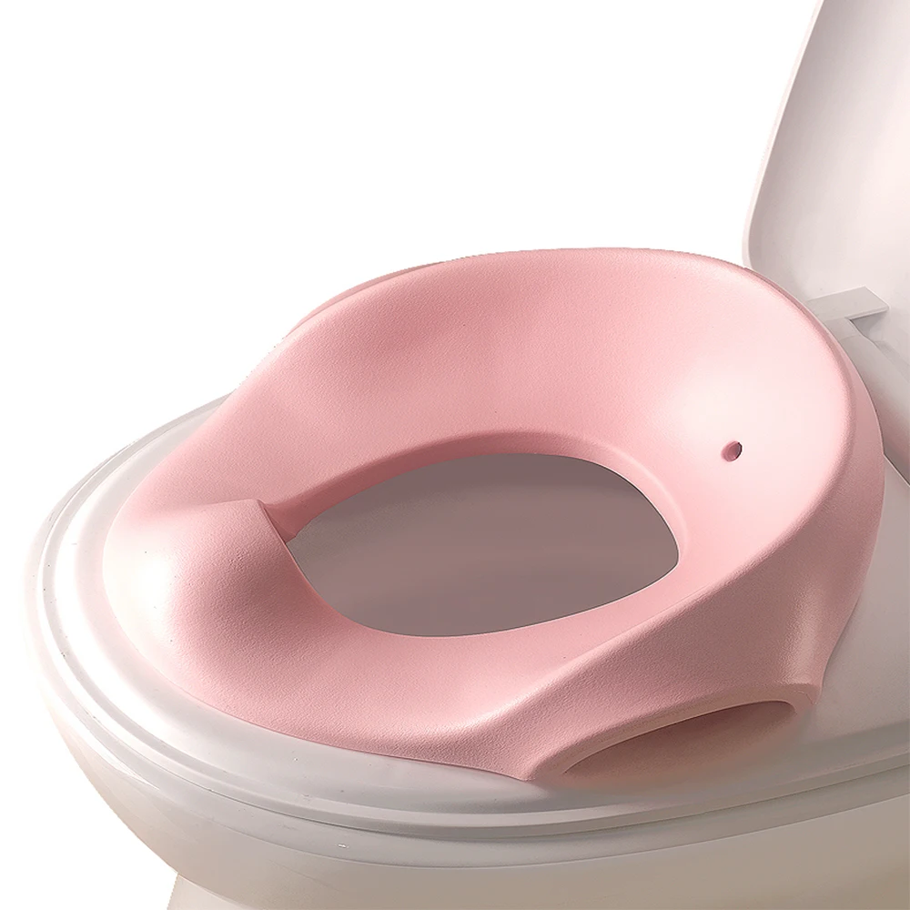 

Детское портативное сиденье для приучения к горшку с ручками, мягкое сиденье для унитаза из ЭВА для детей, можно стирать в машине, удобное для путешествий