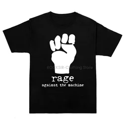 New Rage Against The Machine T-shirts Rap Metal Rock Lovers Streetwear T shirt For Men Summer Cotton Casual Short Sleeve Tops