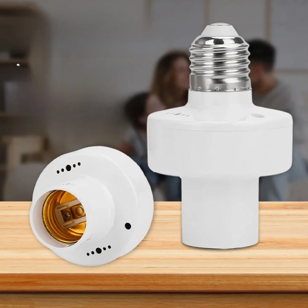 E27 radar PIR capteur de mouvement à Induction humaine 360 degrés LED lampe de nuit Base de prise AC 85-265V temps de retard interrupteur réglable