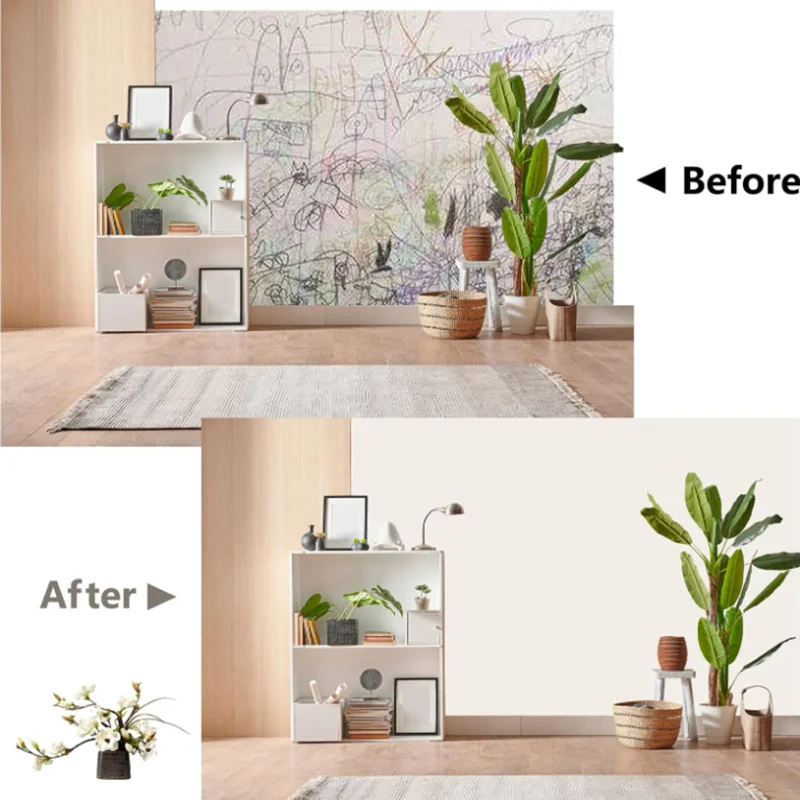 1 Roll of Macaron 40cm Waterproof Stain Resistant Self-Adhesive Wallpaper for Living Room and Bedroom Decoration - view 5