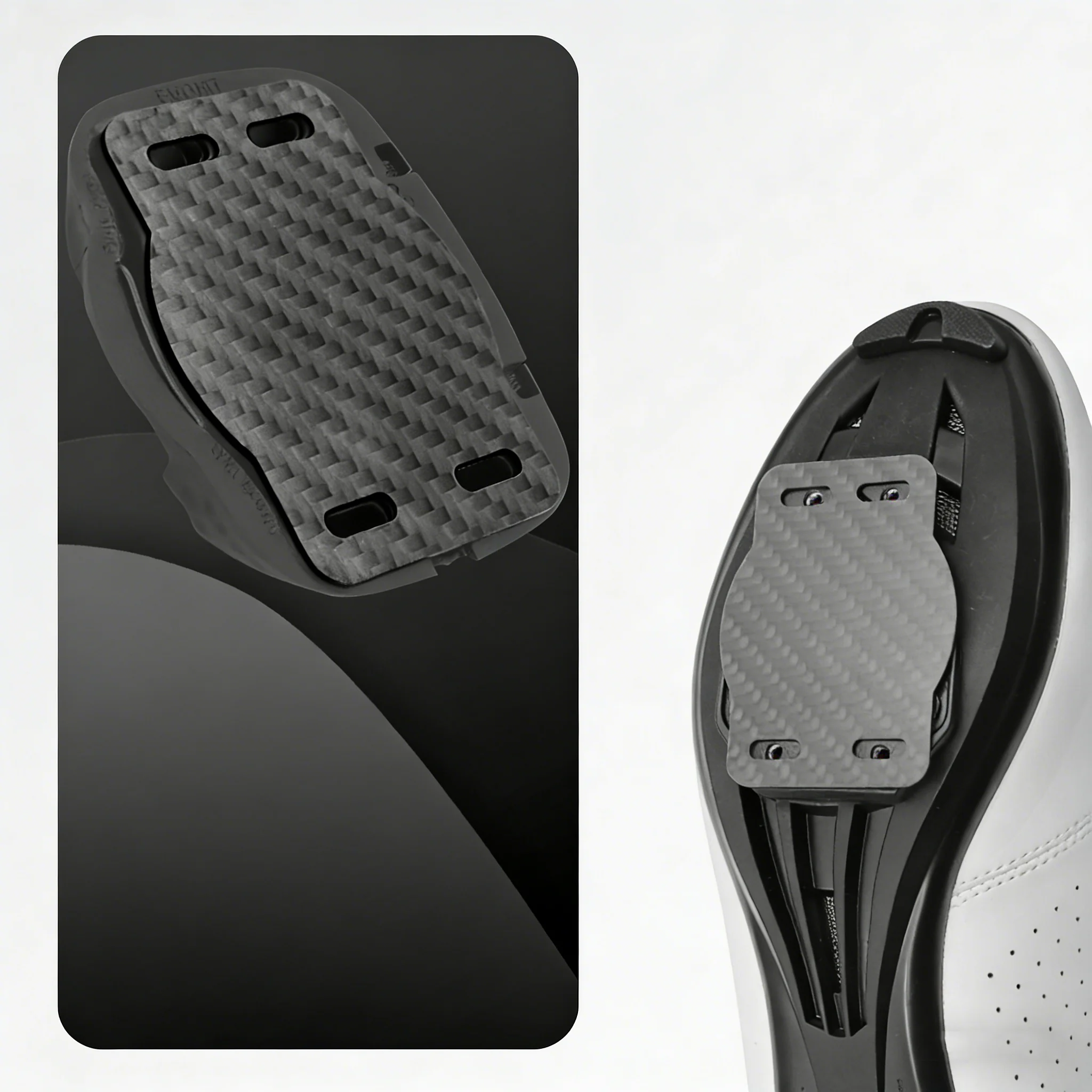 

Bike Bicycle Part Pedal Cleat for WAHOO SPEEDPLAY ZERO Height: 0.5-2MM Long short leg adjustment carbon fiber lightweight pedals