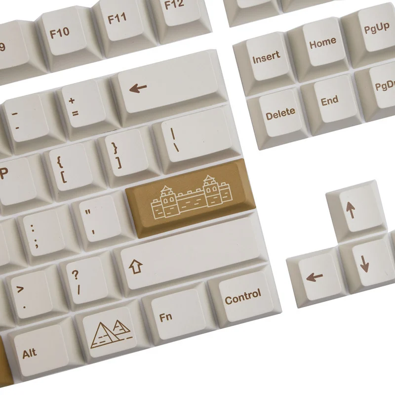 Imagem -04 - Gmk Civilizações Keycaps 140 Teclas Cereja Perfil Pbt Tintura Sublimação Teclado Mecânico Keycap Gh60 Gk61 Gk64