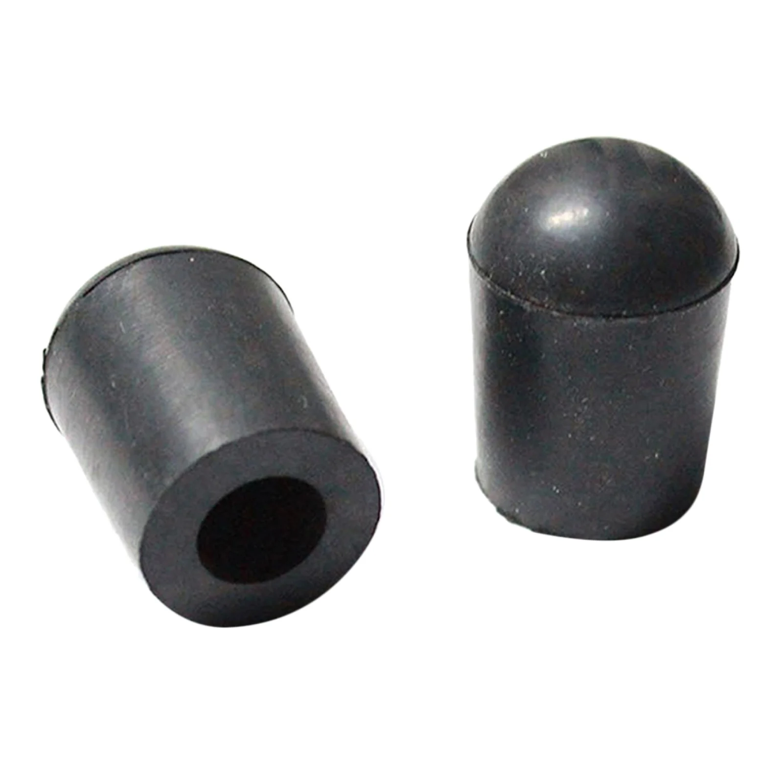 2Pcs 블랙 10mm 고무 엔드핀 스토퍼 업라이트 베이스 첼로 현악기 액세서리용 내구성 있는 미끄럼 방지 엔드 핀 팁