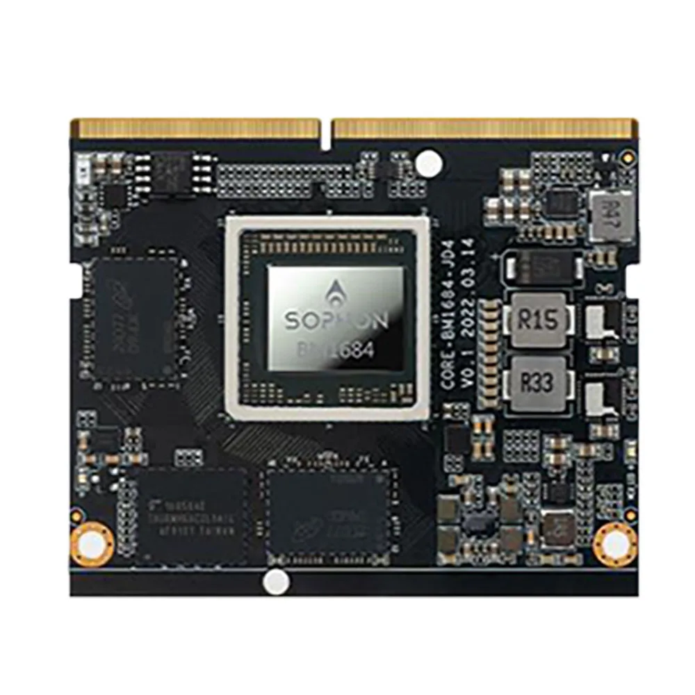 Imagem -06 - Placa Principal 8-core Borda Computador Alta Potência de Computação até 2.3ghz 32 Canais hd Análise Inteligente 12g Ddr 32g Emmc Bm1684 ai