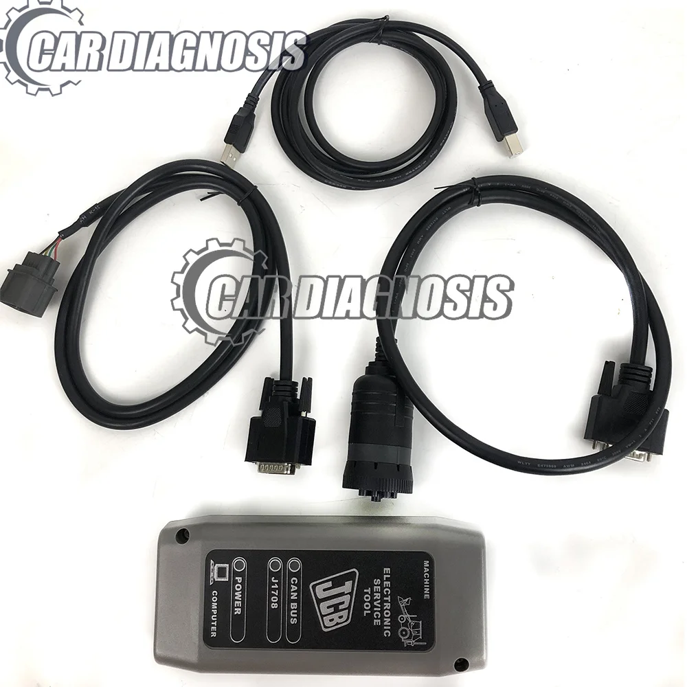 Heavy duty truck diagnostic for  JCB Service Master V25.0.0  for Excavator jcb service Spare parts scanner kit