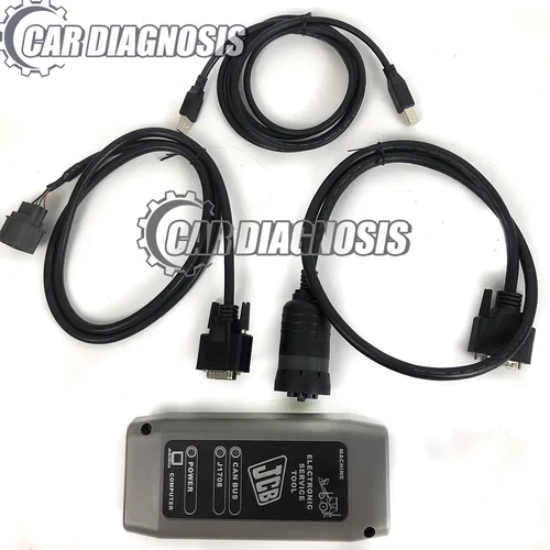 Diagnostic de camion robuste pour JCB Service Master V25.0.0.0 pour pelle, kit de scanner de pièces de rechange pour service jcb