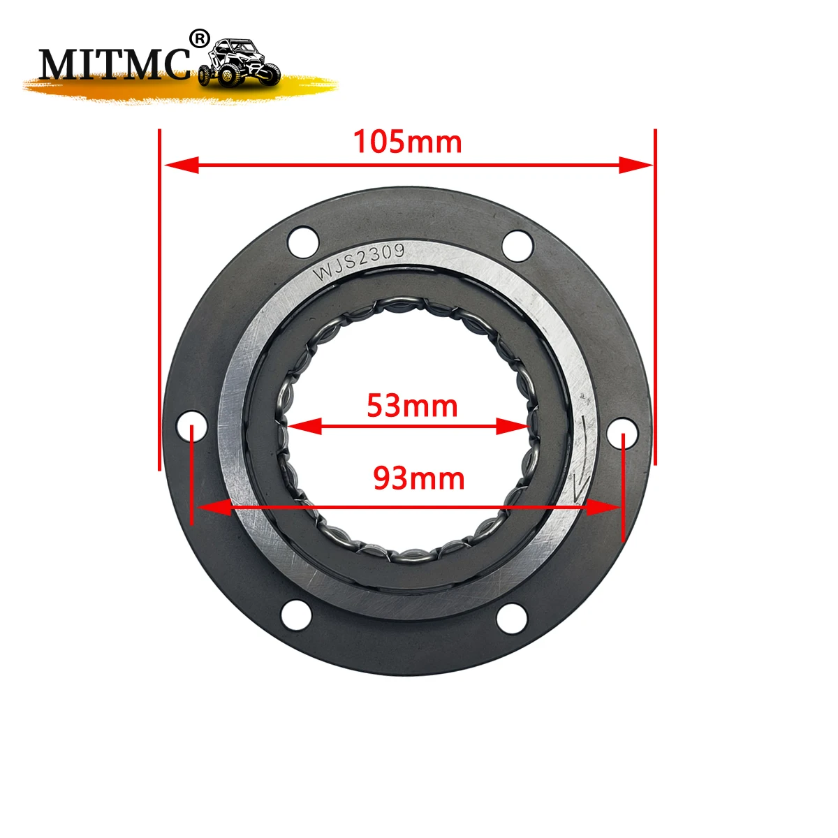 ONE WAY CLUTCH Starter Clutch For Segway 570 Segway Snarler AT6 S Snarler AT6 L Snarler LIMITED ATV Parts Code E01J30010001