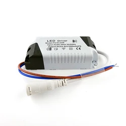 LED Driver 3W 4-7W 8-12W 13-18W 18-24W guscio di plastica sicuro LED Driver unità di alimentazione trasformatori di illuminazione adattatore per luci a LED