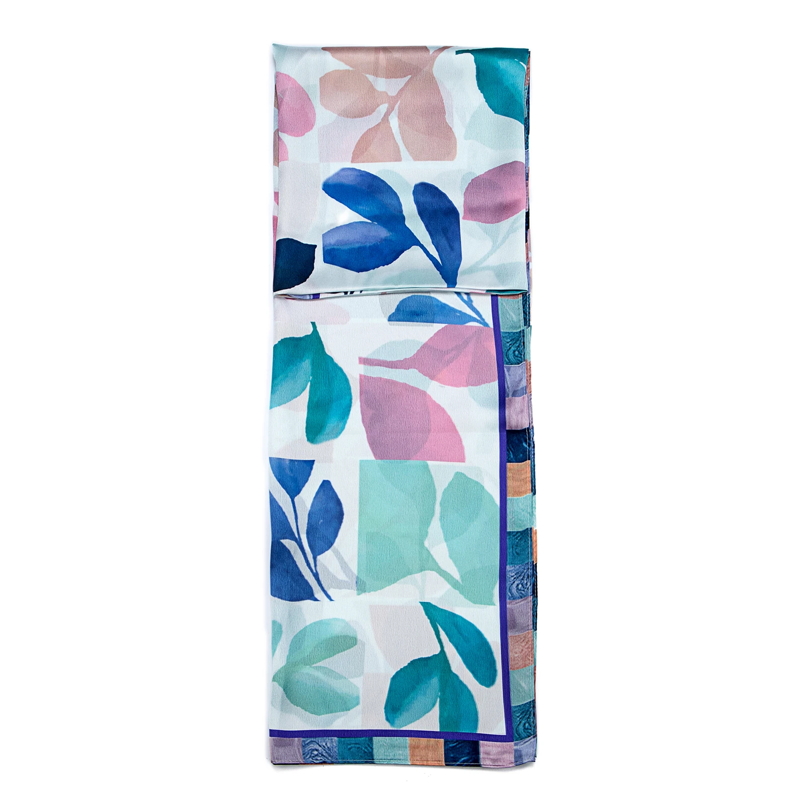 

PG Women's Silk Scarf High Fashion Style Women's Silk Scarf Unique Pattern Designs Gift for Women Niche Style Silk Scarf
