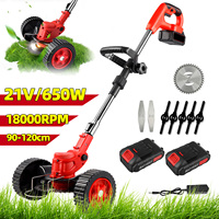 650W 21V Cordless gray String Trimmer RPM Electric Lawn mover Adjustable Weed Foldable cup Garden For Makita Battery