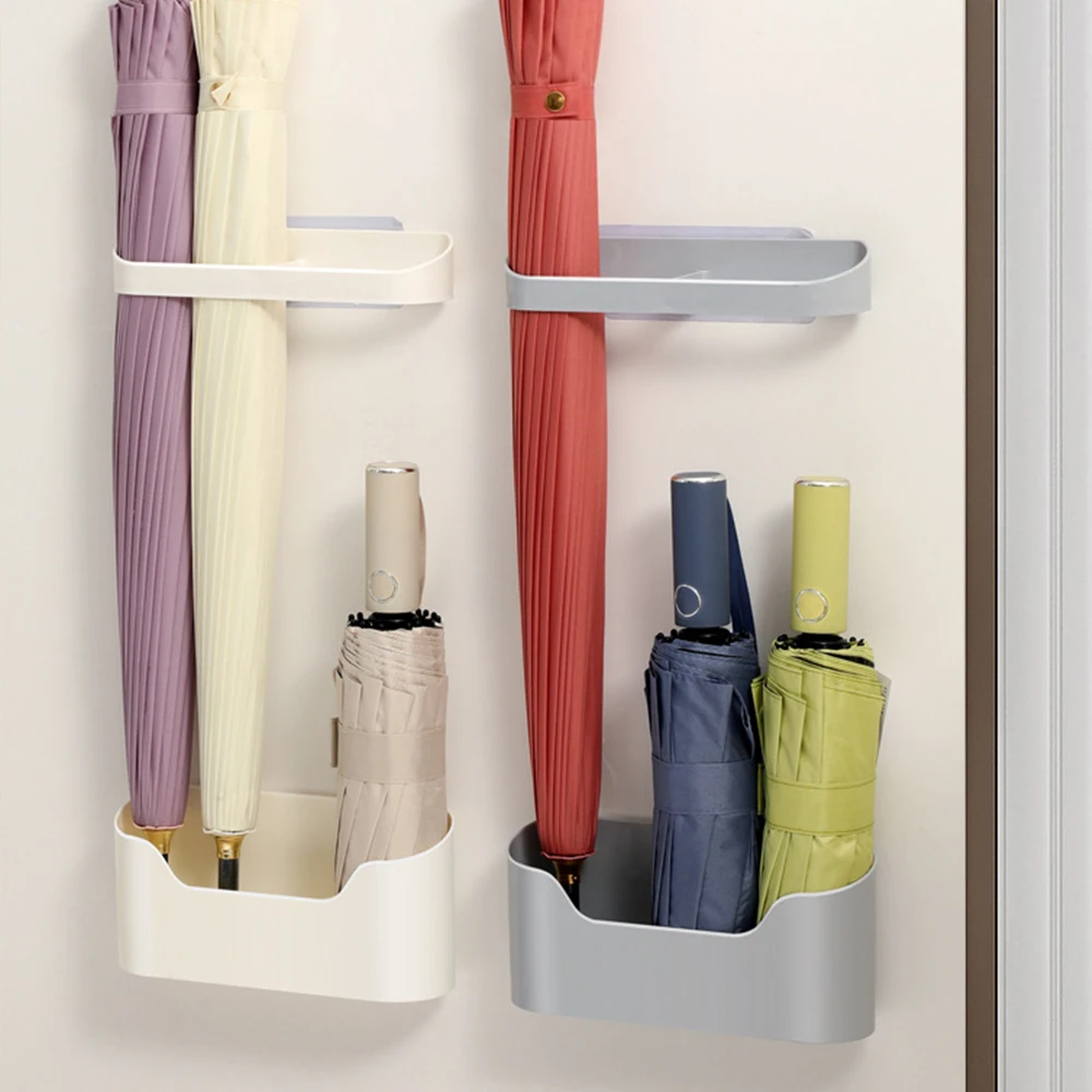 Necessables Adhesive Wall-mounted umbrella rack umbrella rack