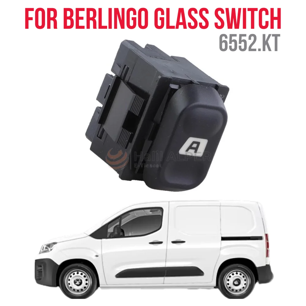 

FOR Peugeot Partner II - Citroen Berlingo II - Xsara - Xantia Window Opening Switch - Front Left OEM 6552.KT SUPER QUALITY HIGH