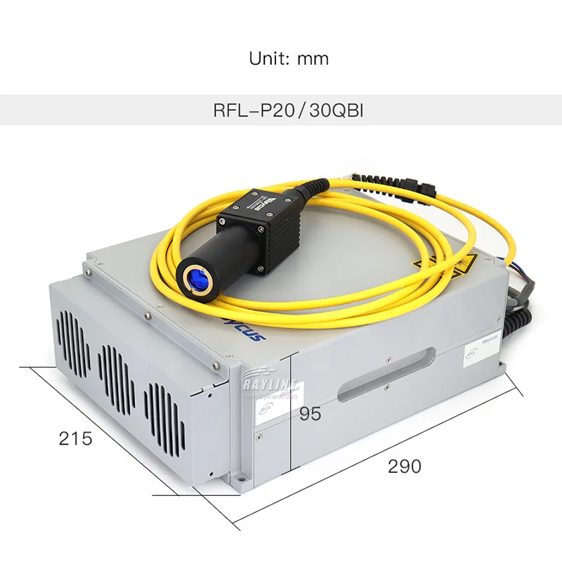 Laser Equipment Parts Raycus Fiber Laser Source RFL-C1000s RFL-C2000s RFL-C3000s for Cutting Welding Cleaning Machine